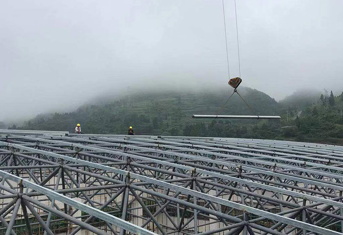 灯塔网架施工